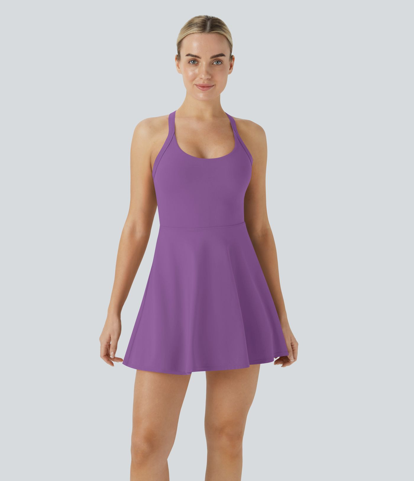 Women’s SoftlyZero™ Airy Backless Twisted Cool Touch Dance Active Dress-Easy Peezy Edition - ... | HALARA