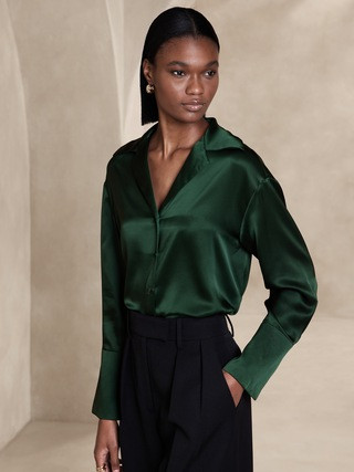 Bliss Silk Resort Shirt | Banana Republic (US)