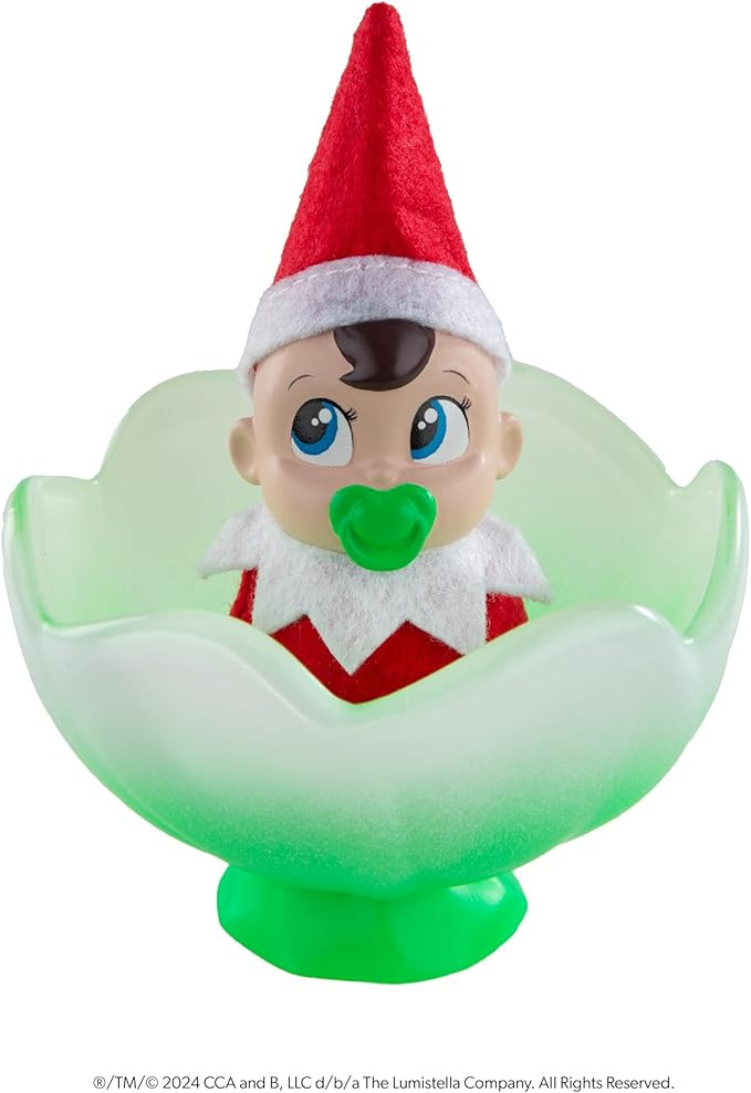 The Elf on the Shelf Frost Pips Mini Blooms Elf Baby Boy with Blue Eyes - Includes Frost Flower C... | Amazon (US)