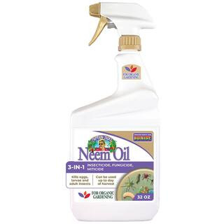 Captain Jack's Neem Oil, 32 oz Ready-to-Use Spray, Multi-Purpose Fungicide, Insecticide and Mitic... | The Home Depot