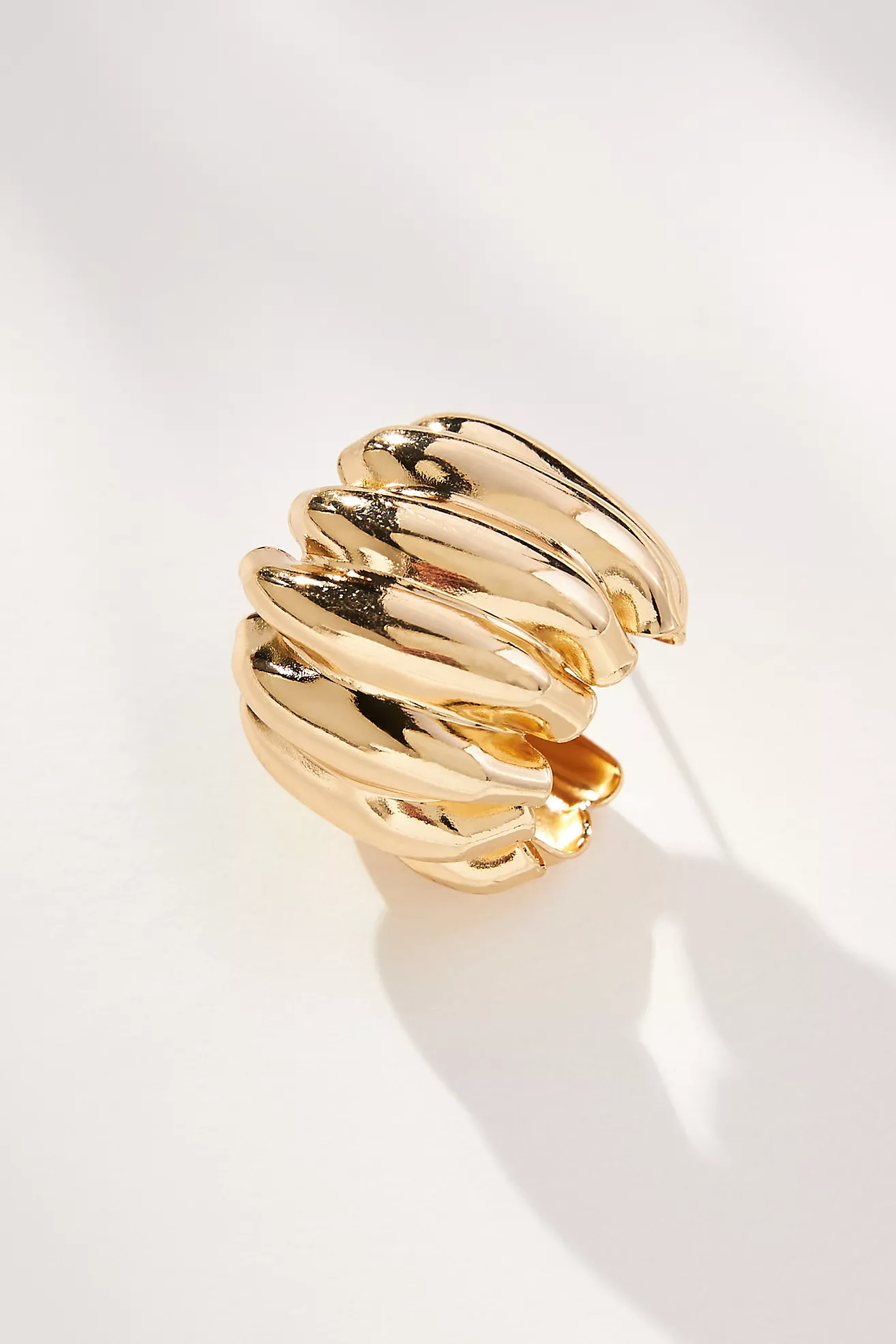 The Restored Vintage Collection: Ridged Post Earrings | Anthropologie (US)