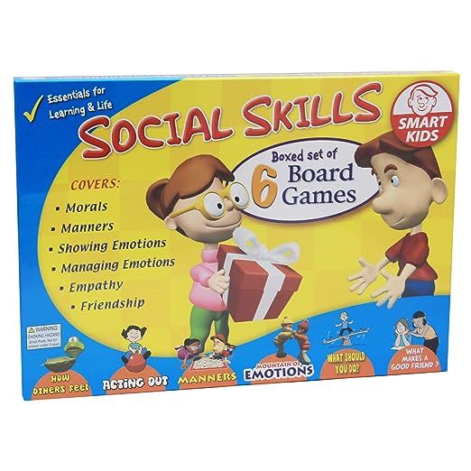 Didax 500063 Social Skills Group Activities, 6 Board Games | Amazon (US)