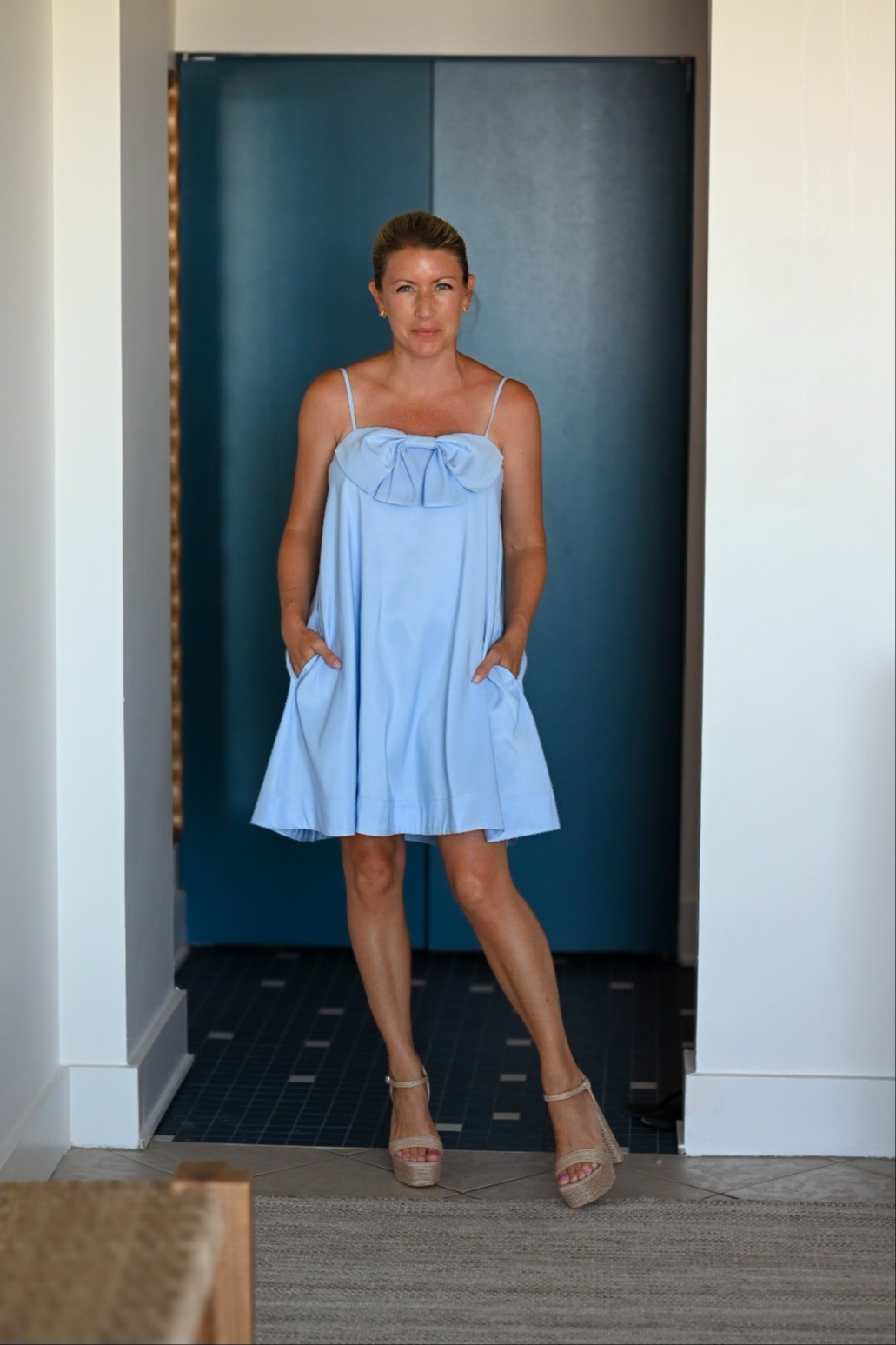 Tts to generous.  Wearing XS. Comes in white as well! If its out of stock, click yes for notifications as its already restocked once!

#LTKFindsUnder50 #LTKStyleTip #LTKPetite