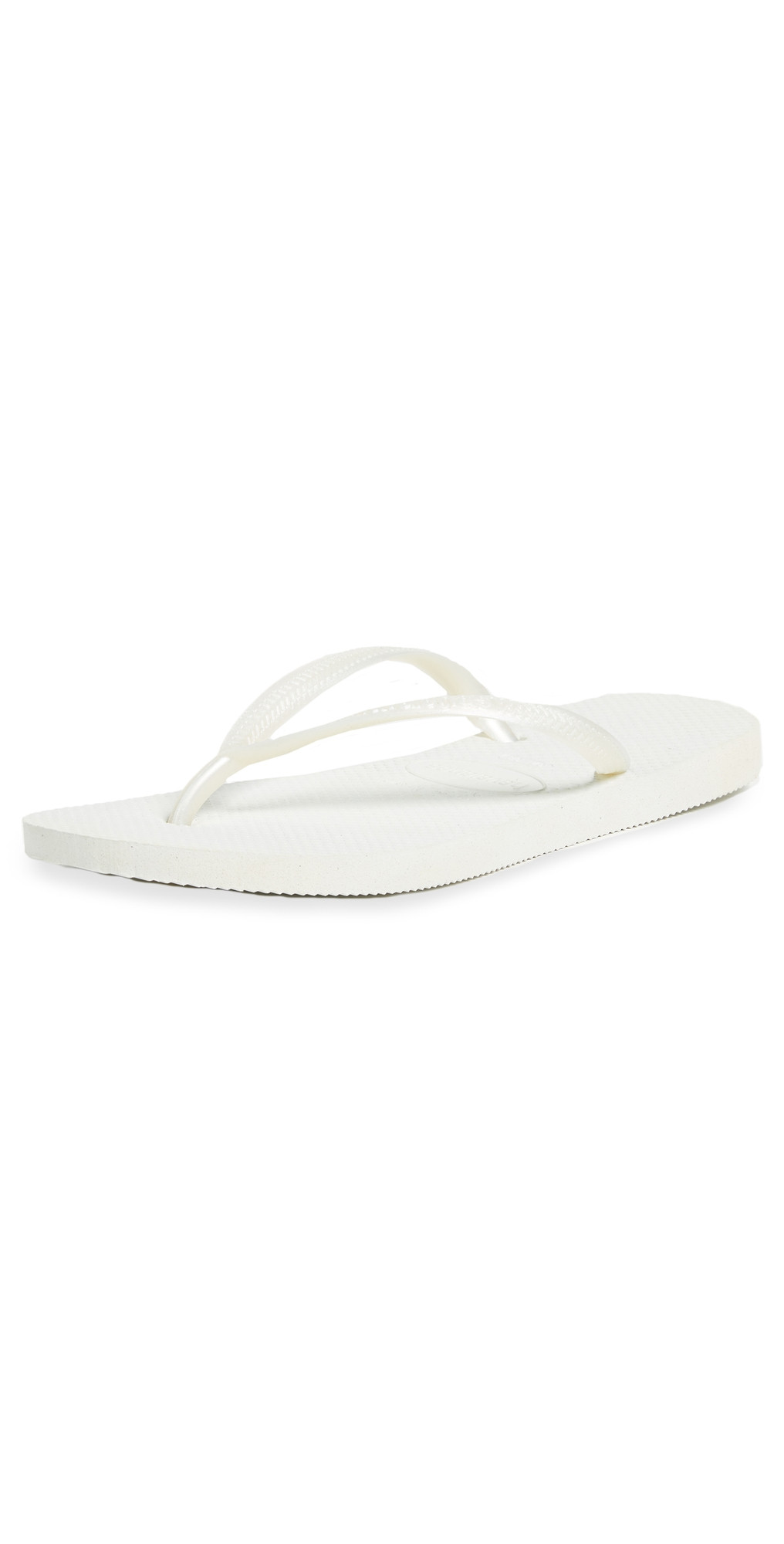 Havaianas Slim Flip Flops White 7/8 | Shopbop
