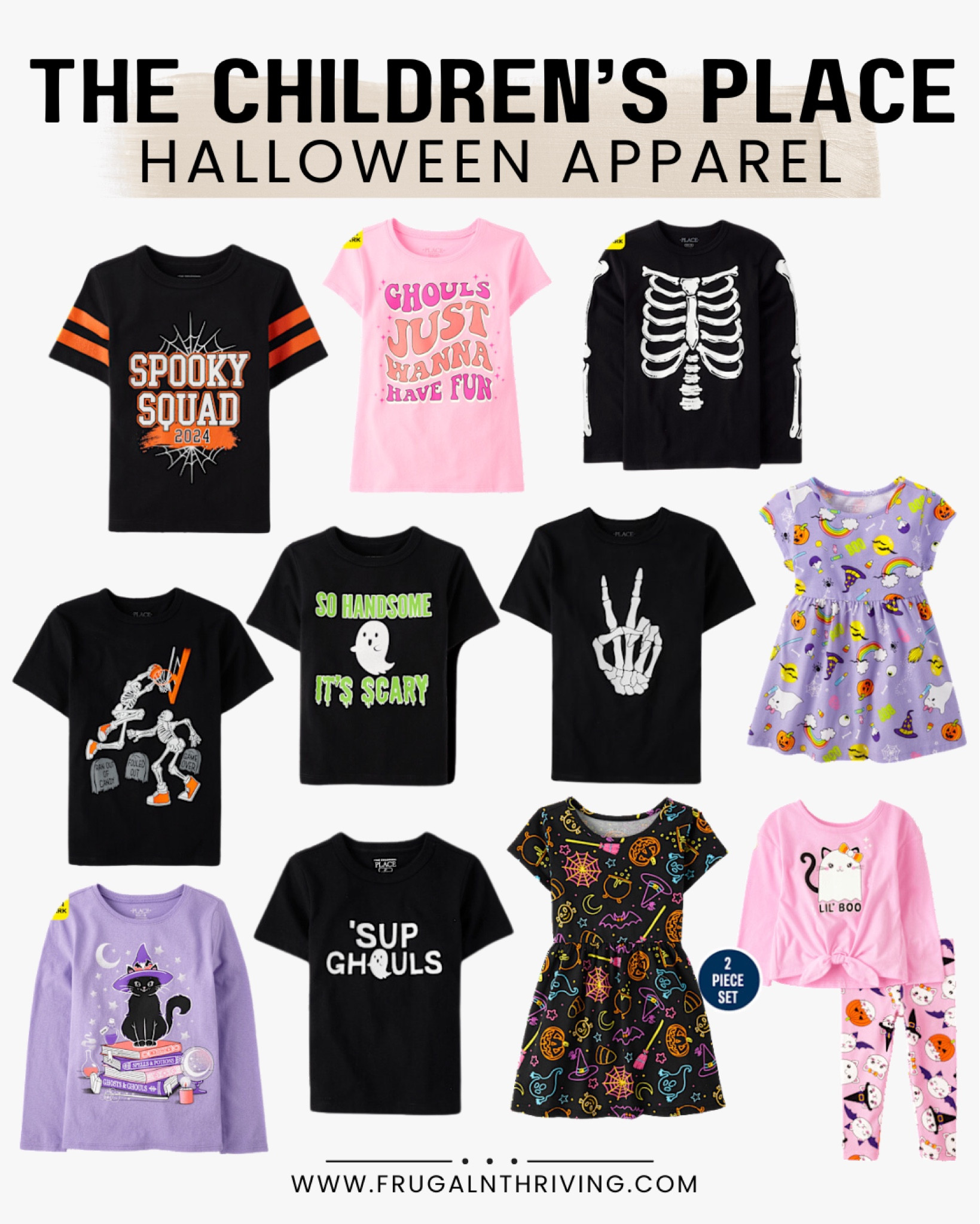 It's almost spooky season!! Let your kids show off their spook-tacular style with these frighteningly fabulous Halloween-themed digs from The Childten’s Place. 

#LTKFallSale #LTKHalloween #LTKSeasonal