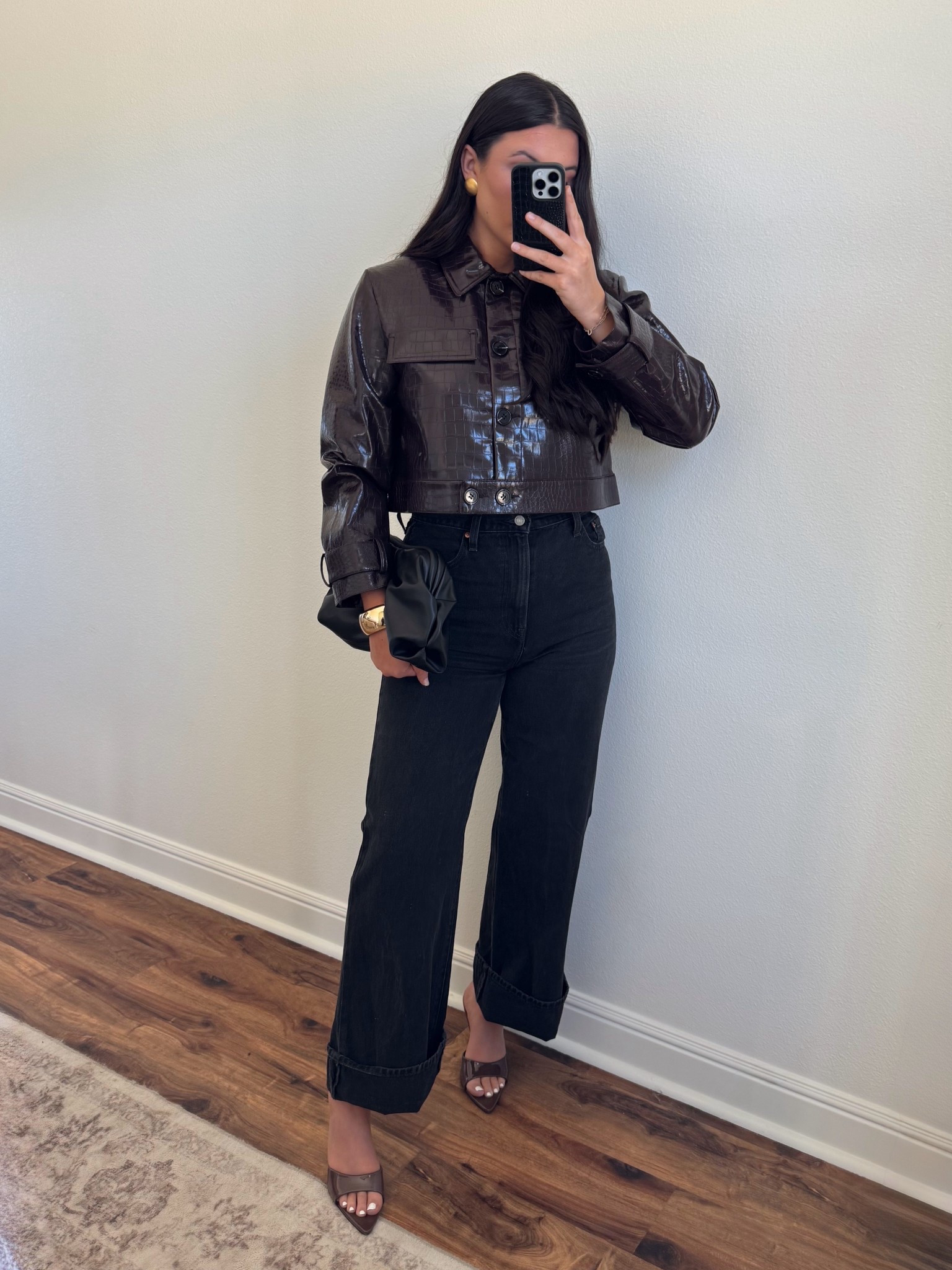 Love a brown and black combo! Jacket is Zara - wearing a large. 

#brown #fallfashion #chicstyke

#LTKStyleTip #LTKShoeCrush #LTKTall