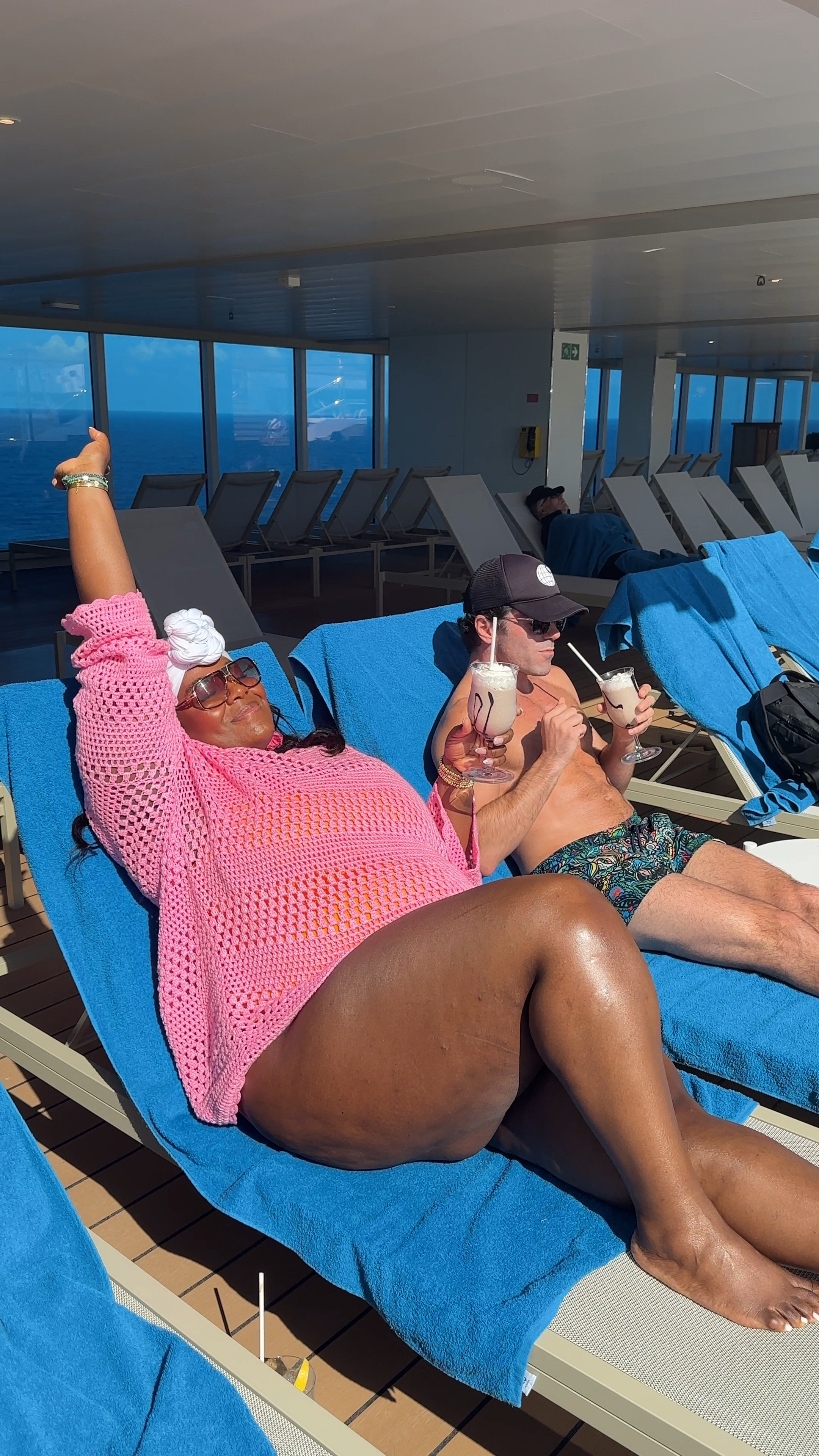 Reminiscing the last day of my Sun Princess cruise with this beautiful sunset🌞 

plus size fashion, show me your mumu, bathing suit, swim wear, gold jewelry, pink outfit inspo, spring, summer, cruise looks, style guide

#LTKplussize #LTKswim #LTKstyletip