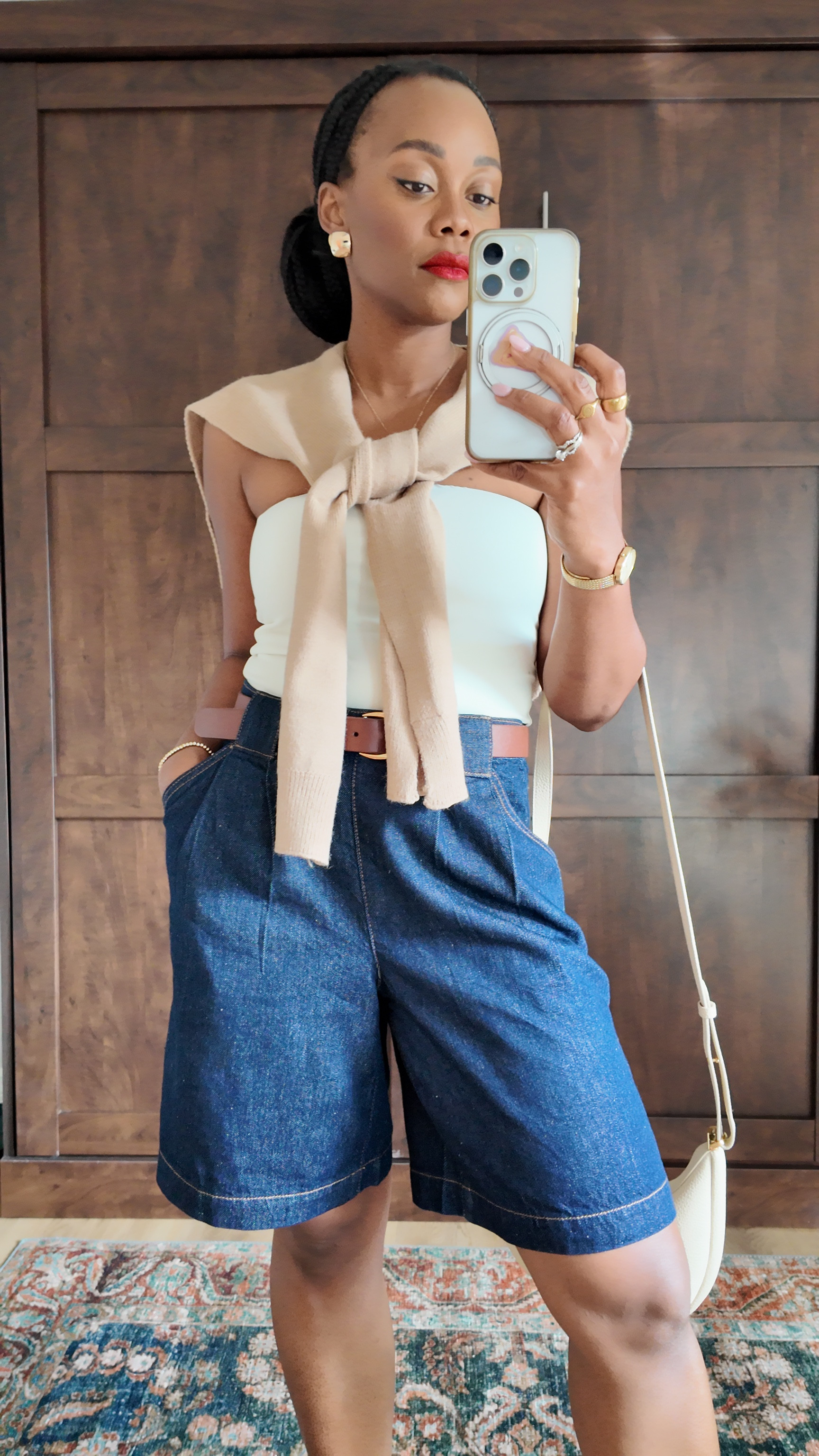 I bought a mock sweater for “that over the shoulder look” but without the bulk. No regrets. 

#LTKSeasonal #LTKItBag #LTKFindsUnder50