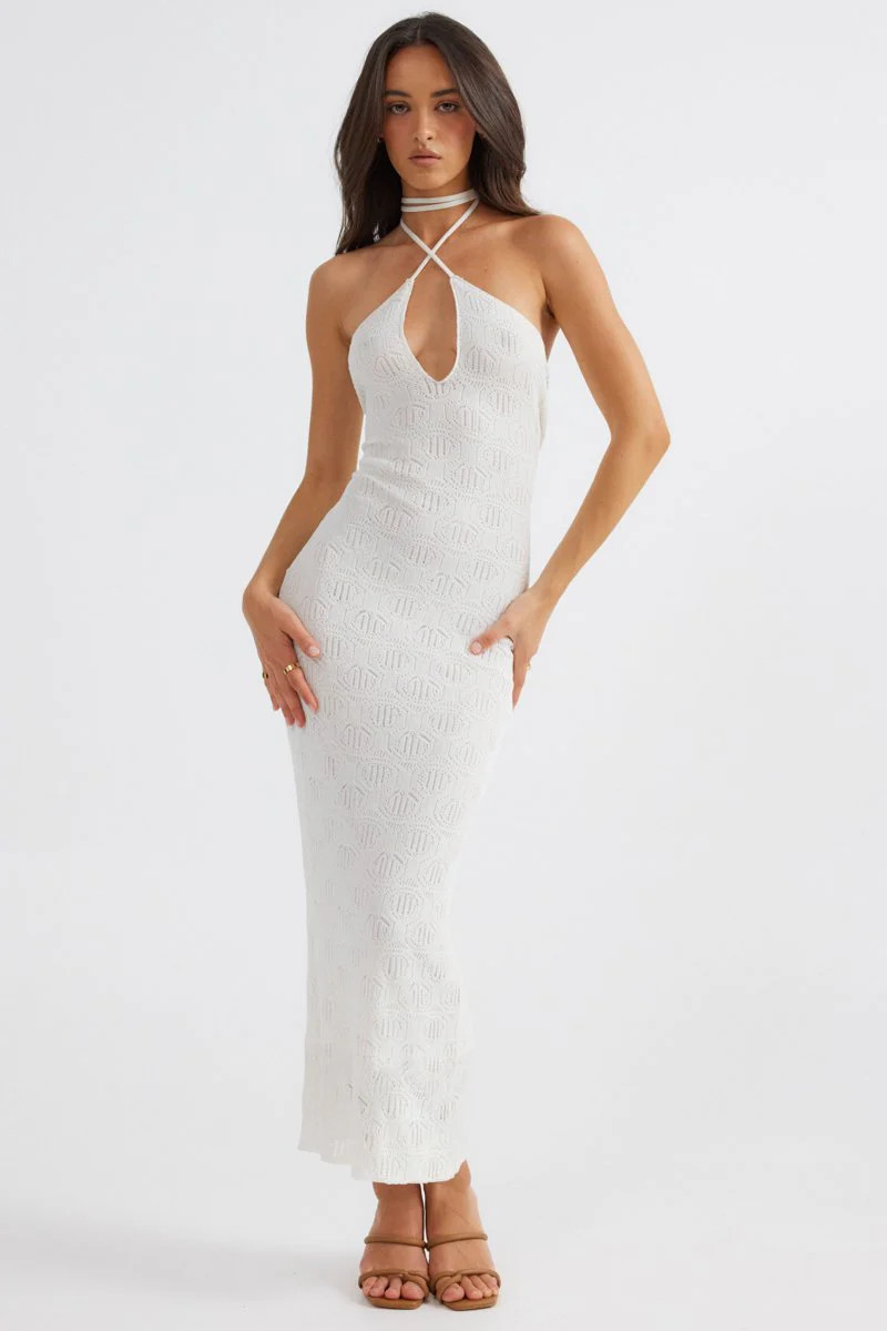 AELIA HALTERNECK  - WHITE | SNDYS (global)