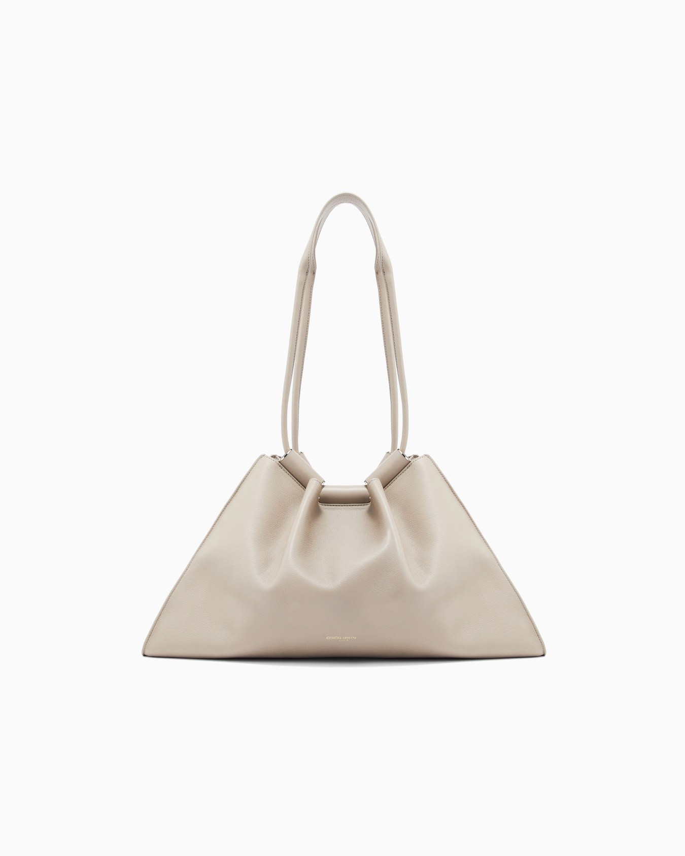 Small nappa leather shopper | Armani US