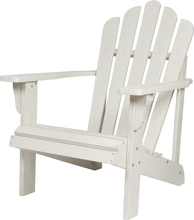 Shine Company 4621EW Westport II Hydro-TEX Finish, Eggshell White Adirondack Chair | Amazon (US)