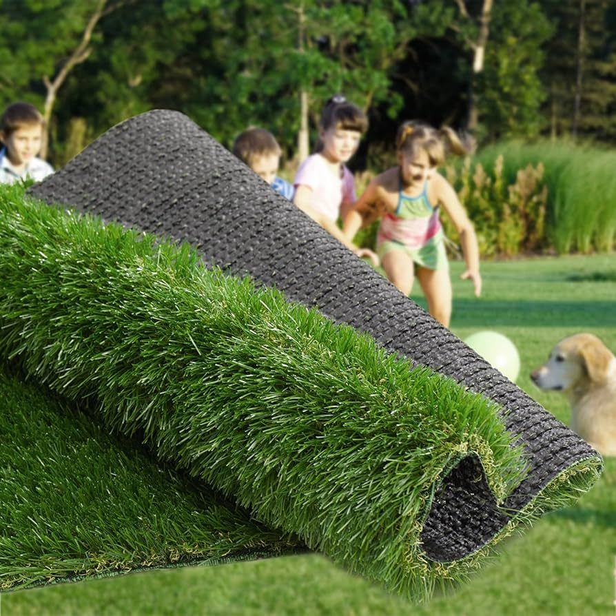Artificial Grass Thick Turf 2.3 ft x 3.3 ft,1.38" Artificial Synthetic Fake Grass Rug, Indoor/Out... | Amazon (US)