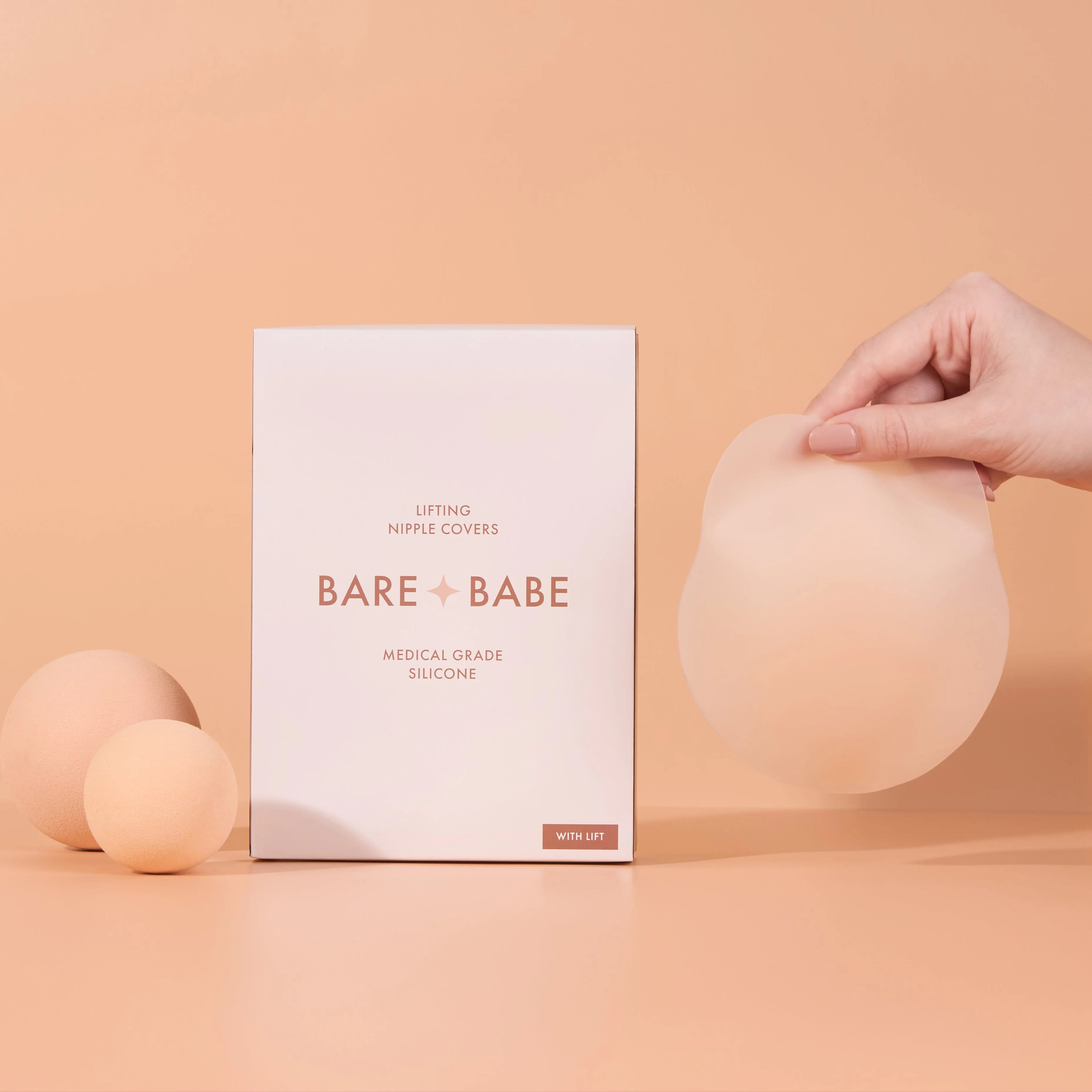 Lifting Nipple Covers - Adhesive, Washable, Reusable, Sustainable | Bare Babe
