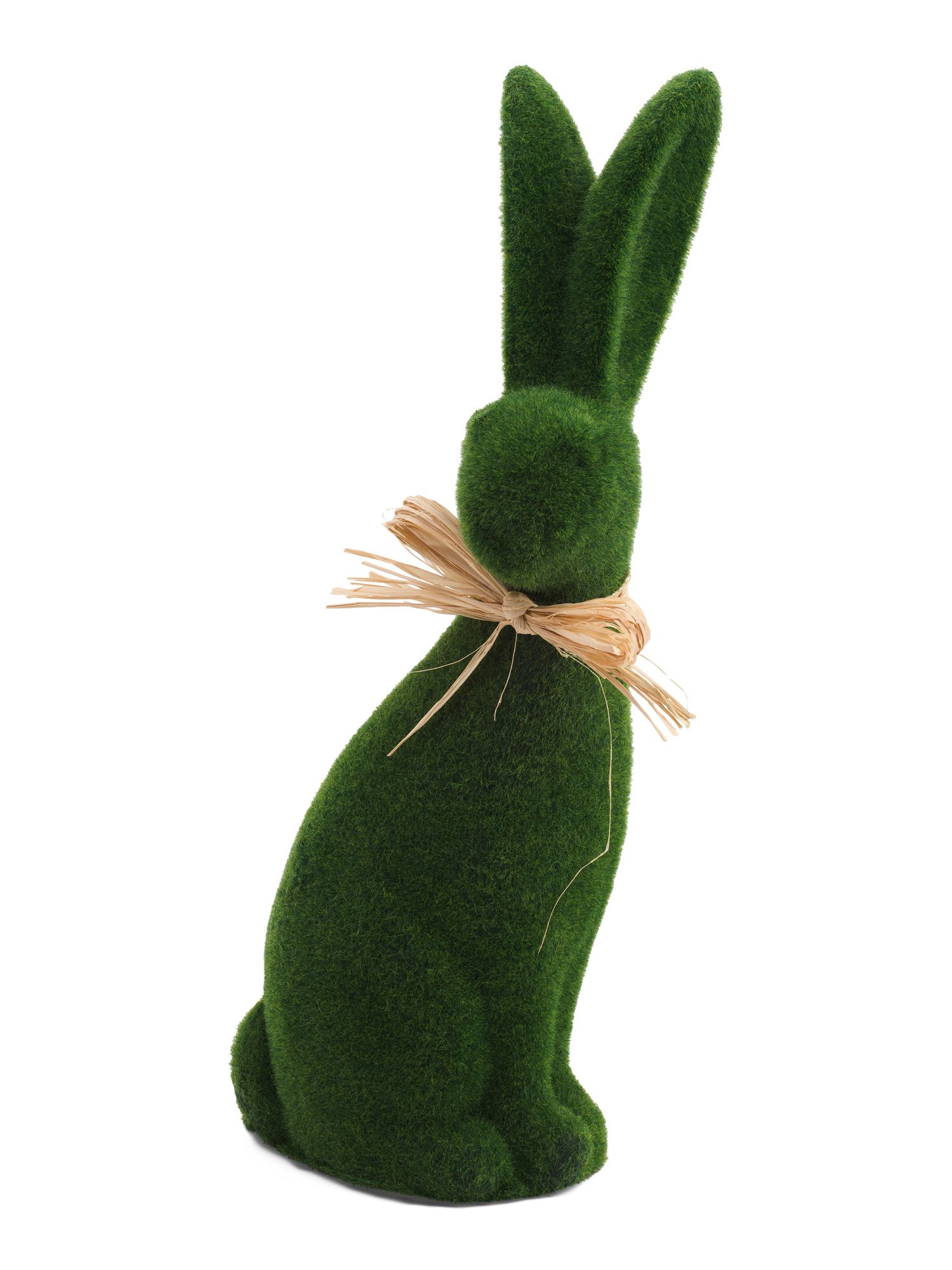 19.5in Mossy Bunny With Bow | TJ Maxx