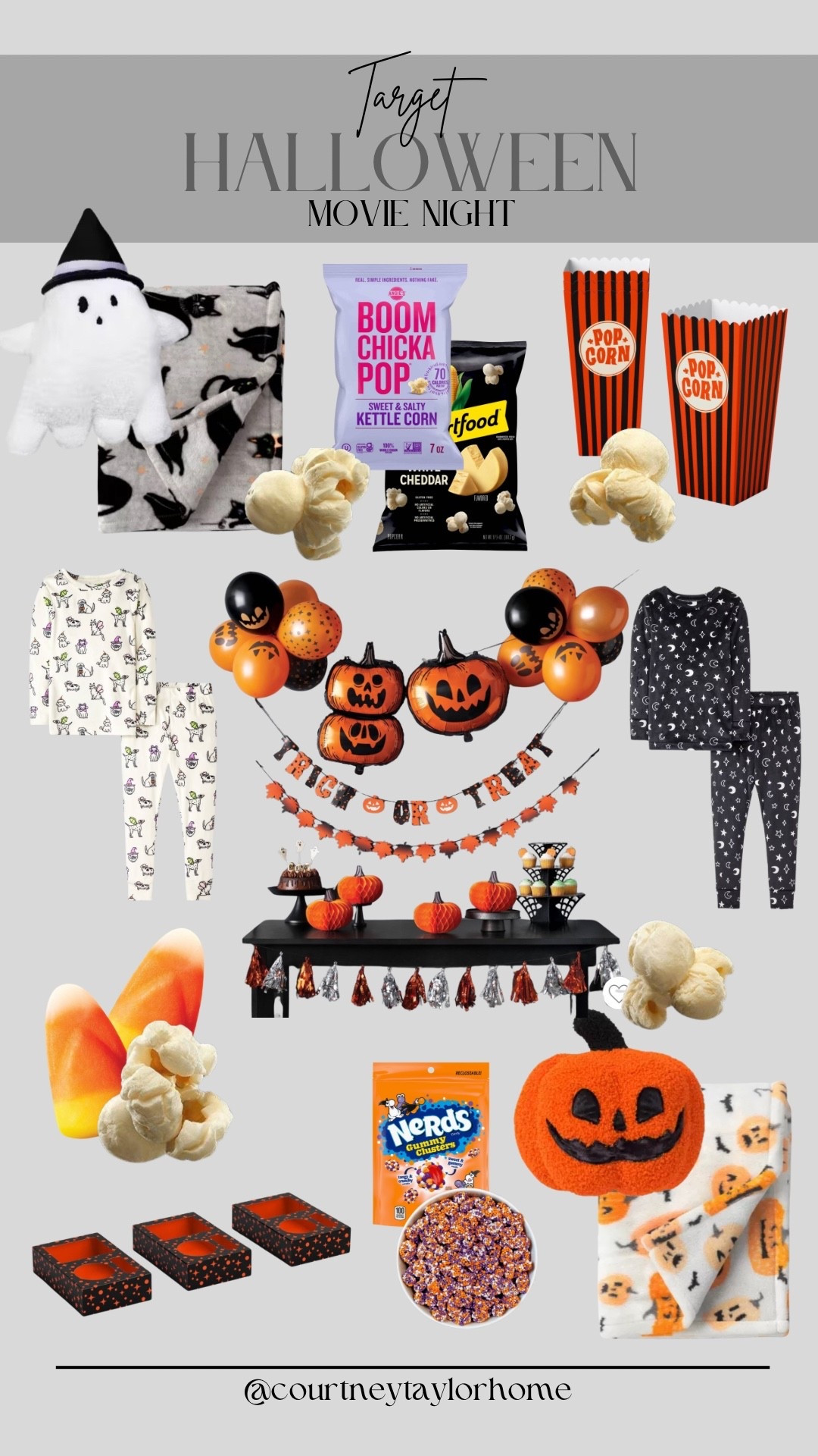 Halloween movie night with everything purchased at Target! 

#LTKFamily #LTKParties #LTKHalloween