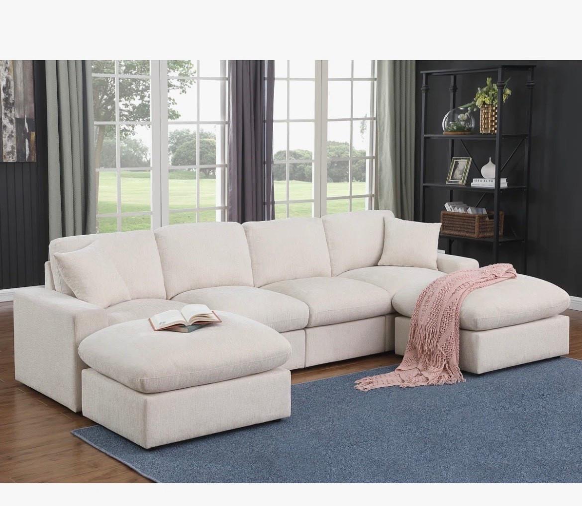 Tolzmann Sectional Sofa With 2 Ottomans

#LTKHome #LTKActive #LTKSaleAlert

#LTKMidsize #LTKPetite #LTKU