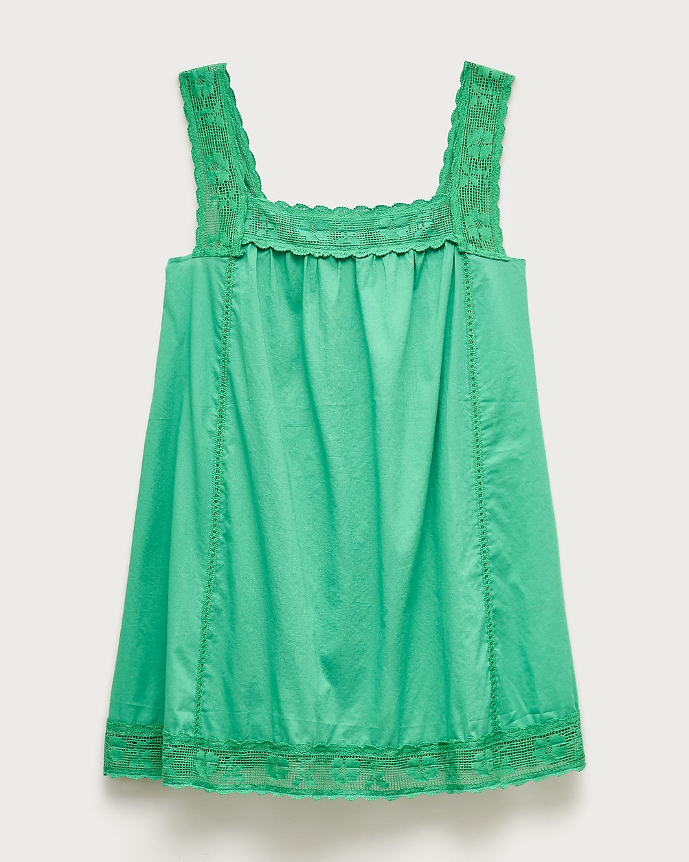 Lace-trim mini beach dress | J. Crew US