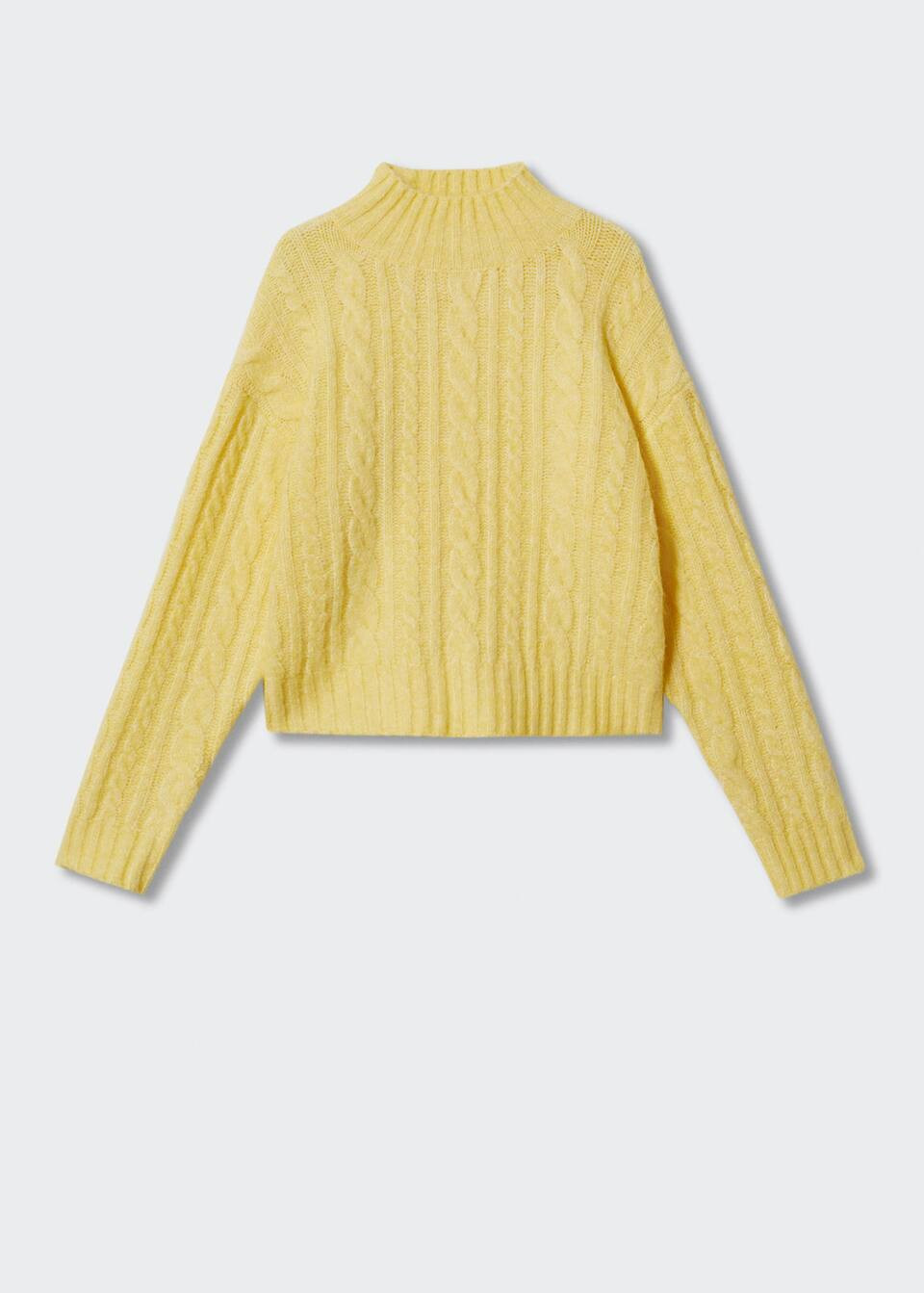 Recherche: Pull jaune (17) | Mango France | MANGO (FR)