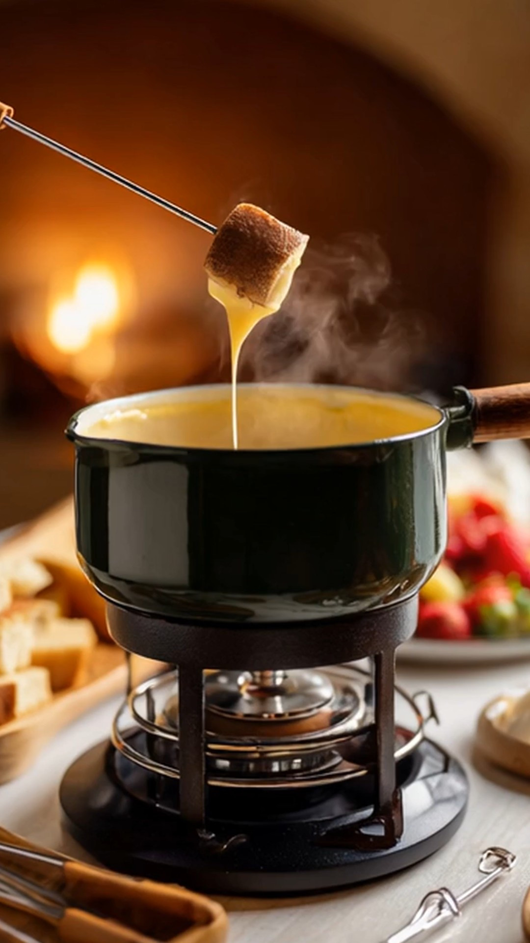 Cozy nights just leveled up 🫕✨

Obsessed with my Swissmar Ticino 2-Quart Cast Iron Fondue Set — it keeps the cheese perfectly smooth and melty the entire night (no reheating drama 🙌). The cast iron pot holds heat so well, and the classic design looks so chic on the table.

Perfect for:
• Date nights at home
• Hosting friends
• Après-ski vibes
• Holiday entertaining

Pro tip: Start with a splash of white wine to warm the pot before adding your cheese for ultra-silky fondue 🤍 

#LTKHome #LTKSaleAlert