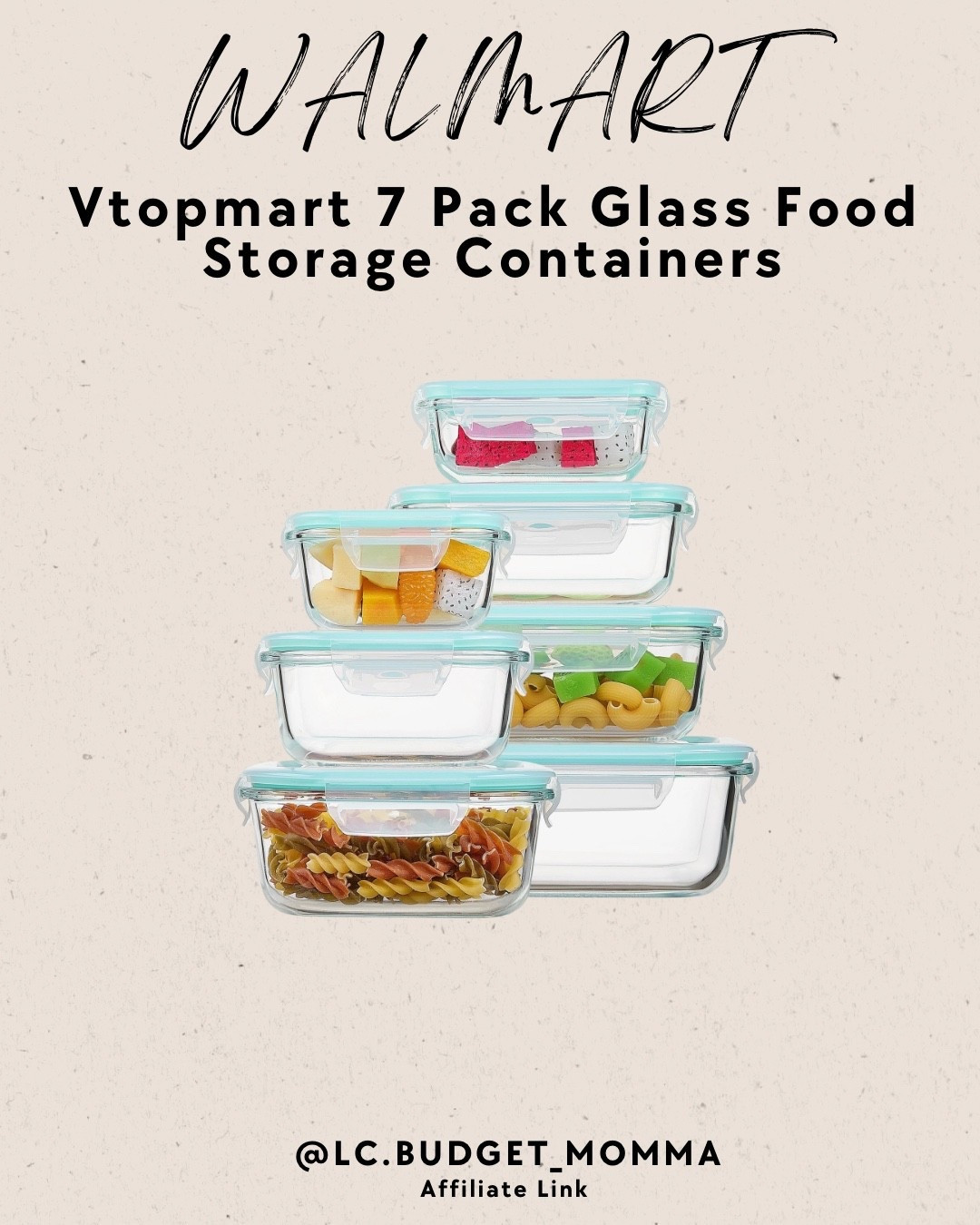 $22.99! #walmart #sale #deal #storage #glass #foodstorage 

#LTKGiftGuide #LTKSaleAlert #LTKFindsUnder50