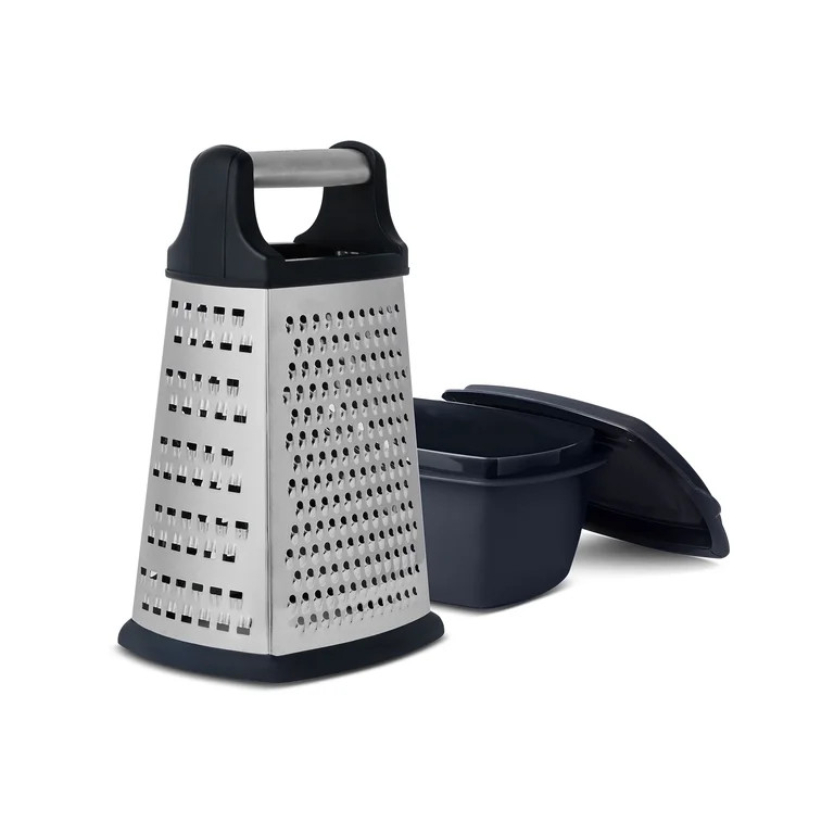 Thyme & Table 2-Piece 4-Sided Stainless Steel Box Grater Set | Walmart (US)