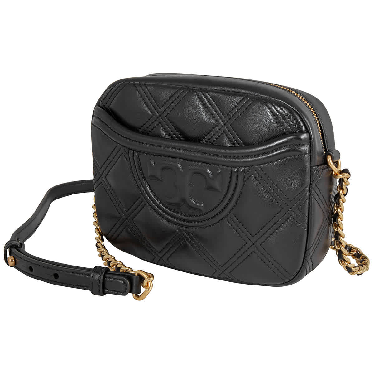 Tory Burch Fleming Soft Camera Bag- Black | Jomashop.com & JomaDeals.com