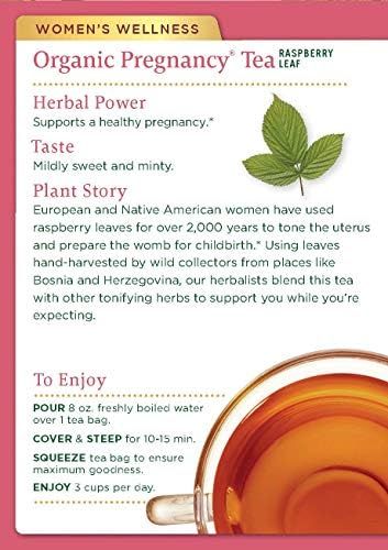 Amazon.com : Traditional Medicinals Organic Pregnancy Tea Raspberry Leaf Herbal Tea, Supports Hea... | Amazon (US)