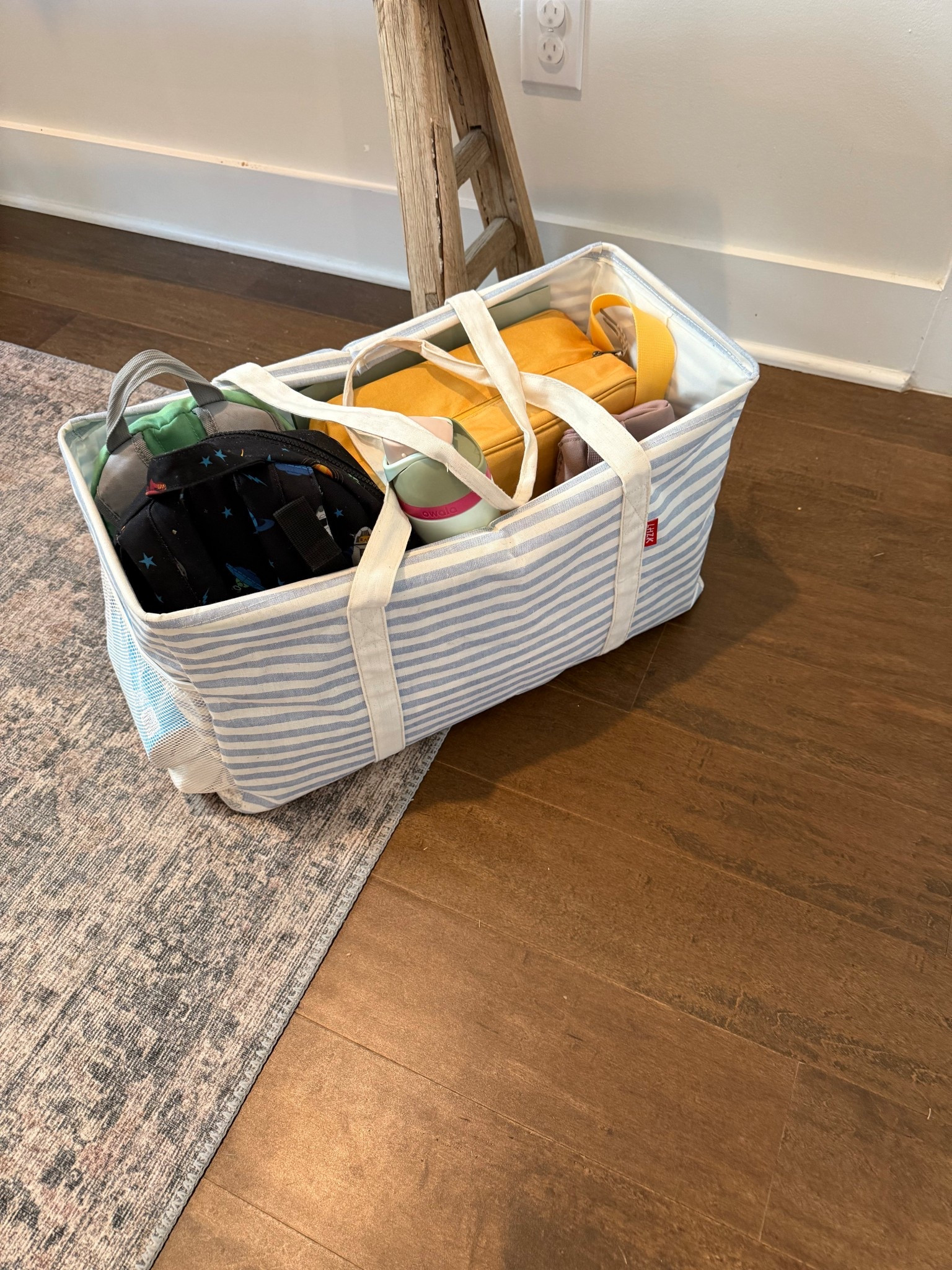 The best! I load it up with everything on the way out to the car and then pack it full with everything on the way back in. Trash, clothes, snacks, dolls etc. everything makes it back inside vs building up in the car 

#LTKFamily #LTKKids #LTKTravel