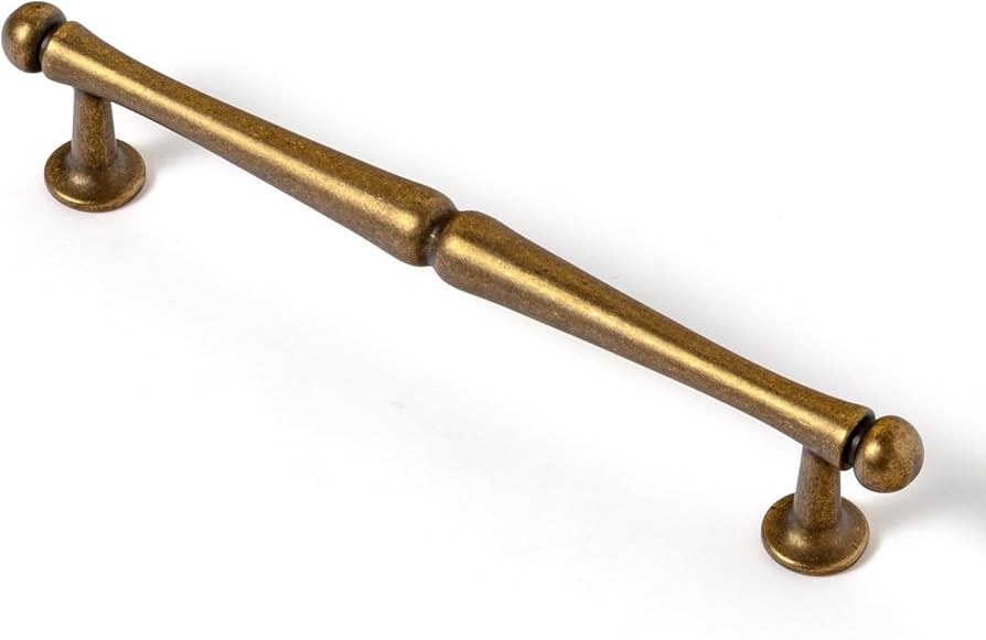 Goo-Ki Vintage Retro Antique Brass Zinc Alloy Classical European Style Cabinet Handle - 5''(128mm... | Amazon (US)