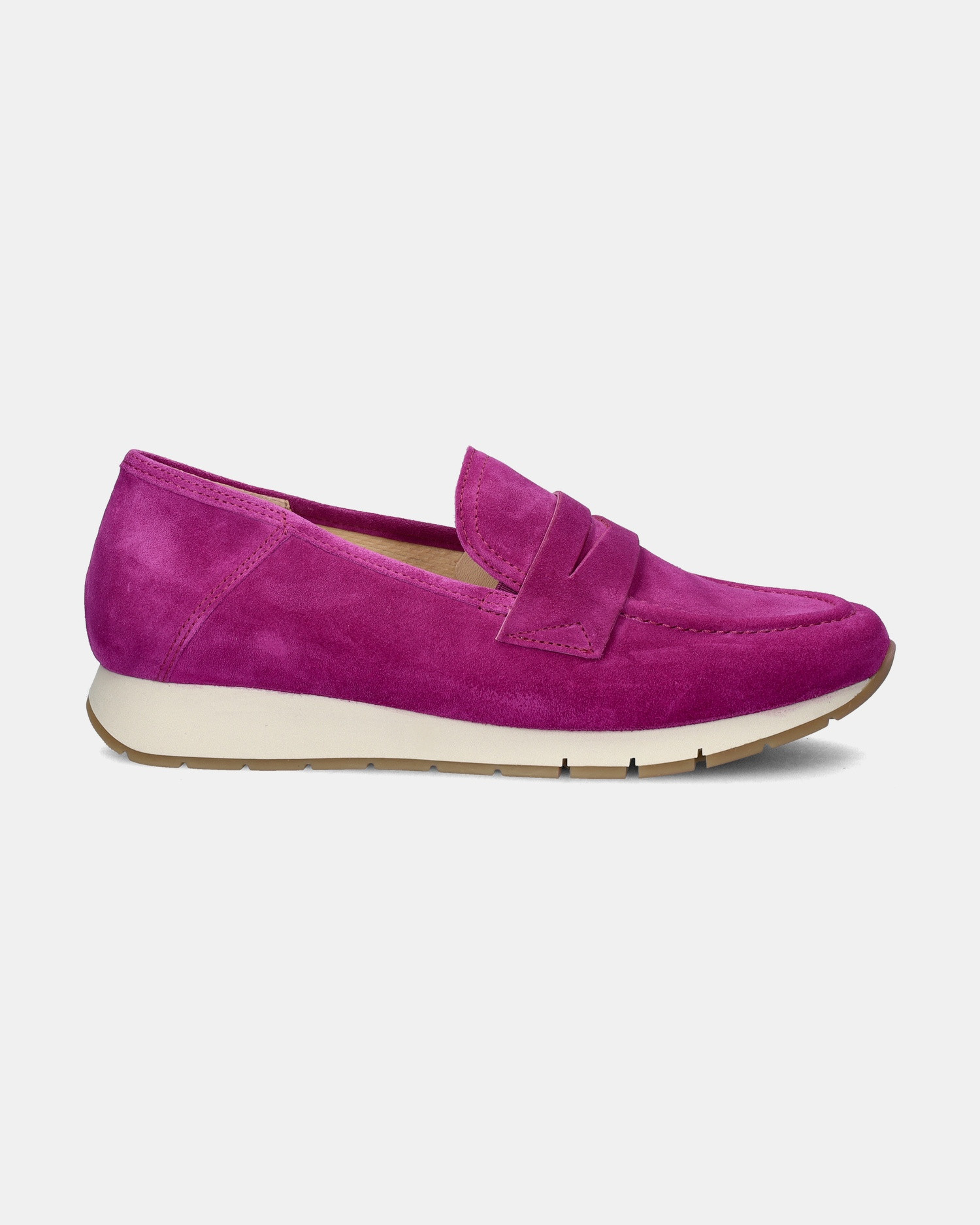 Gabor - Mocassins & loafers voor dames - Paars | Nelson Schoenen NL
