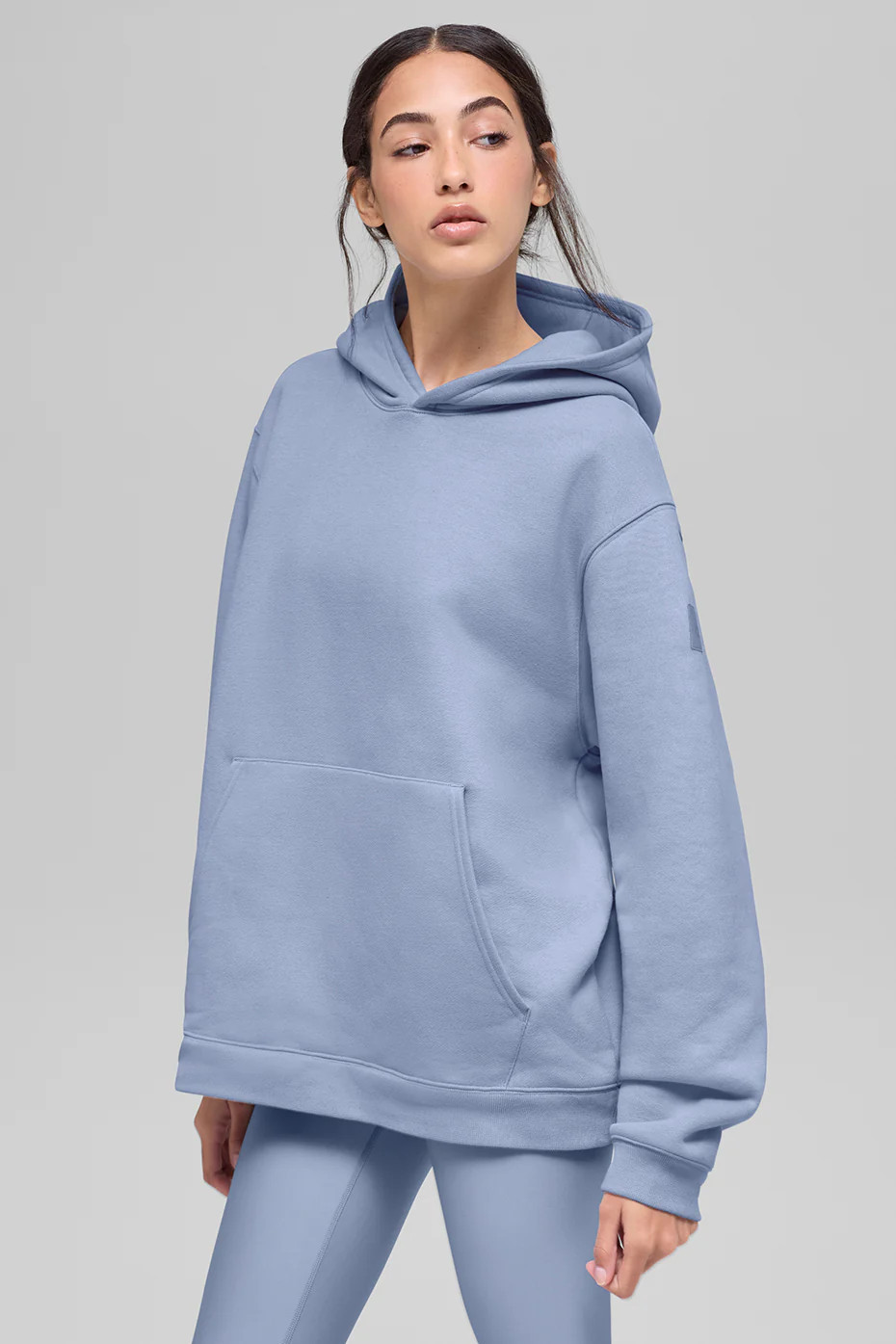 ALO | Renown Heavy Weight Hoodie in Winter Frost Blue, Size: 2XL | Alo Yoga (US)
