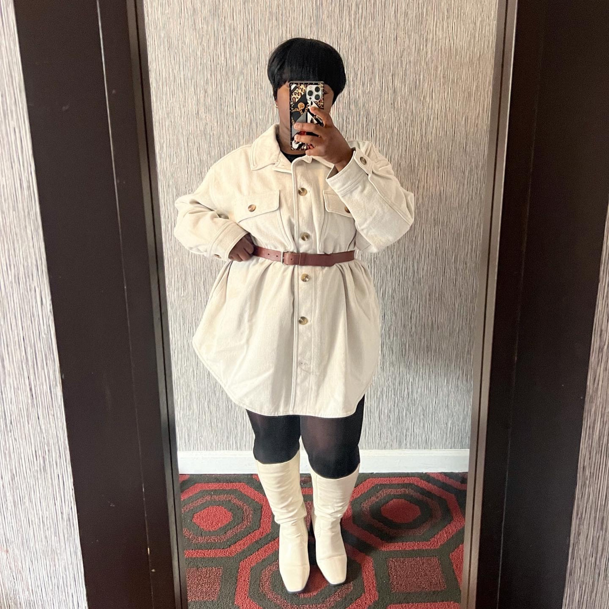 fall outfit | shacket + high knee boots 

#LTKSeasonal #LTKmidsize #LTKstyletip