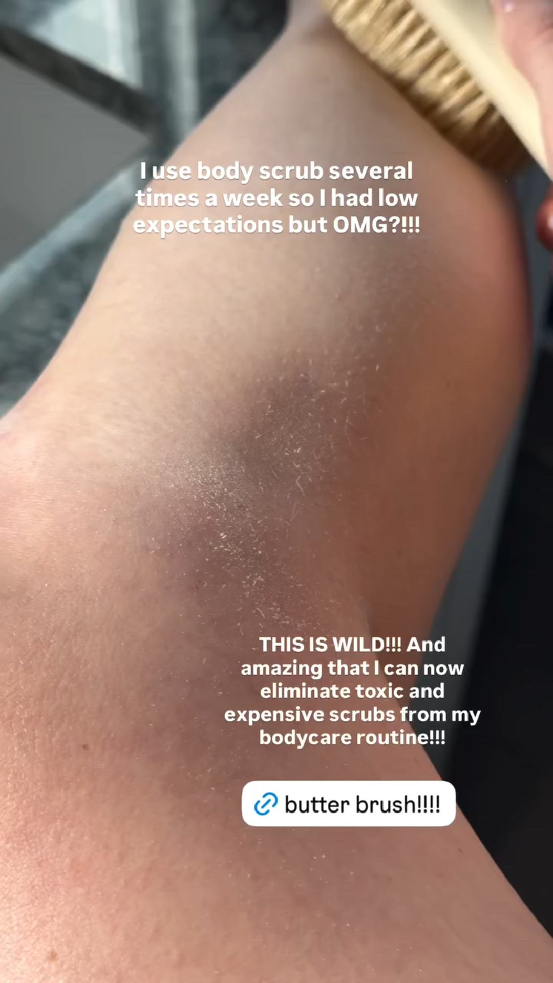 DRY BODY BRUSH 🤯 

#LTKgrwm #LTKBeauty #LTKGiftGuide