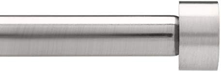 Amazon.com: Umbra Cappa, ¾” Adjustable Curtain Rod for Windows – 36 to 72” Drapery Rod, Ni... | Amazon (US)