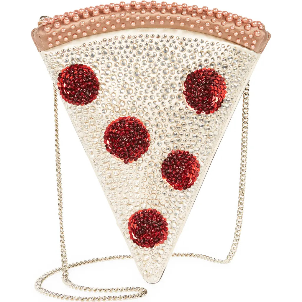 Kate Spade New York slice 3d pizza crossbody bag in Tan Multi at Nordstrom | Nordstrom