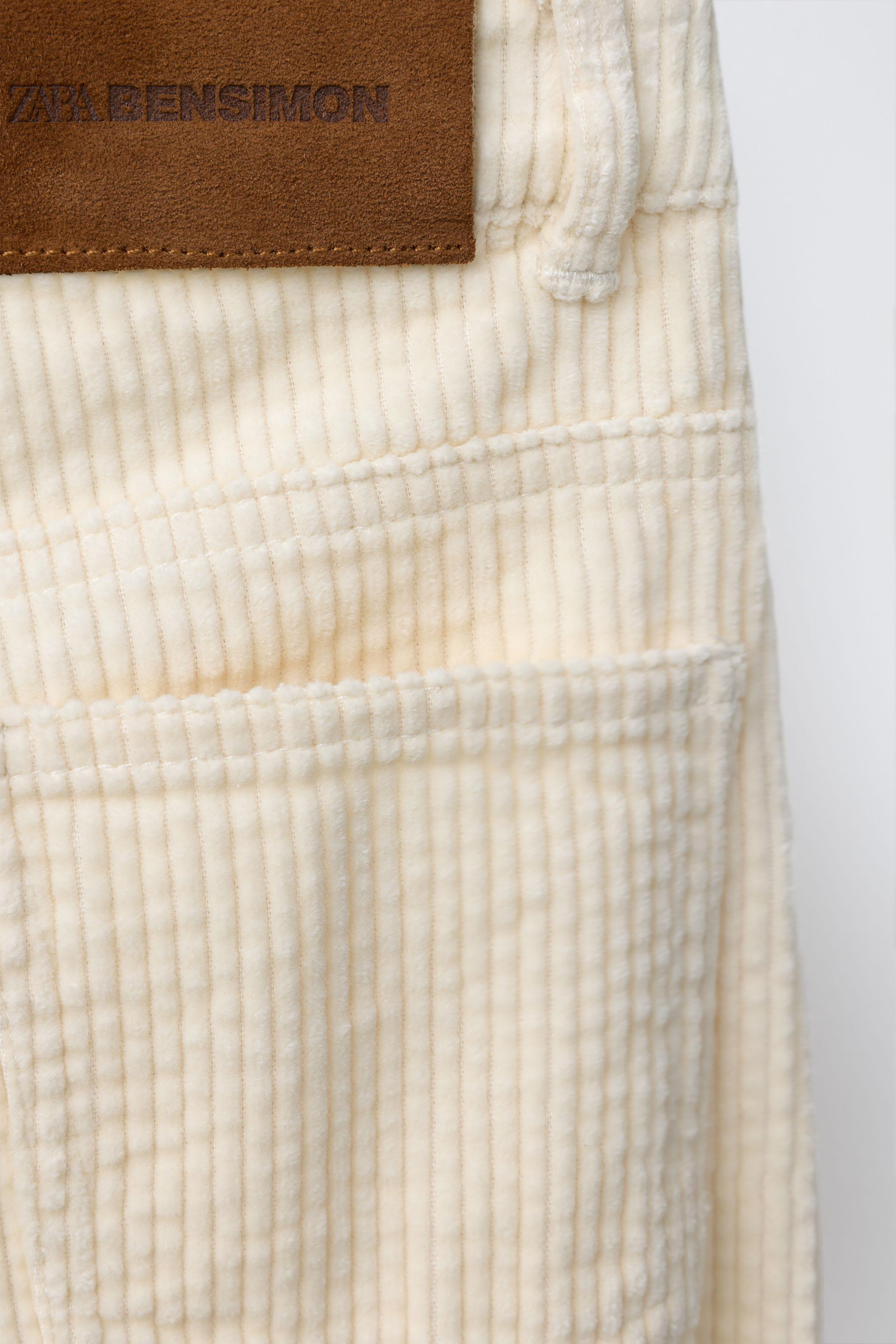 BARREL CORDUROY PANTS BENSIMON ® X ZARA | Zara US