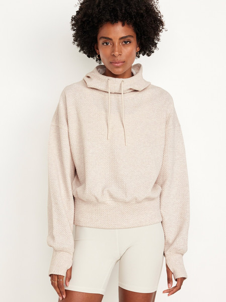 Dynamic Fleece Textured Hoodie | Old Navy (US)