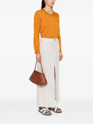 Rosanna woven leather shoulder bag | Farfetch Global