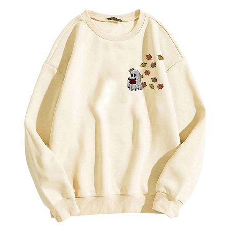 Halloween Sweatshirts For Women Halloween Crewneck Sweatshirt Trendy Pumpkin Graphic Shirts Funny Dwarf Graphic Pullover Tops Oversized Long Sleeve Sweatshirts 2024 Fashion Sweatshirts | Walmart (US)