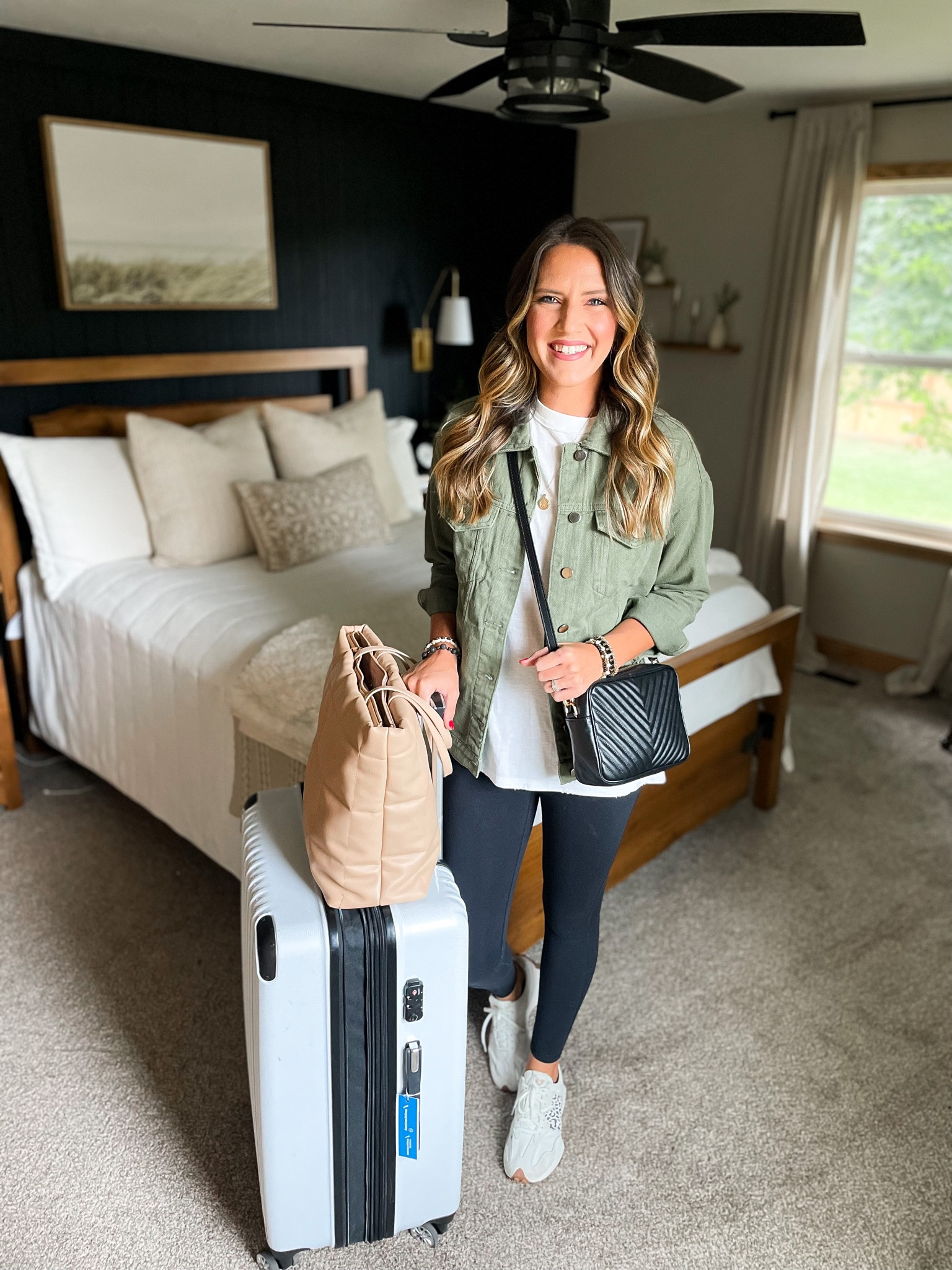 Yesterdays travel outfit 

Leggings - small
Tunic - small 
Jacket - small 


#LTKstyletip #LTKfindsunder50 #LTKtravel