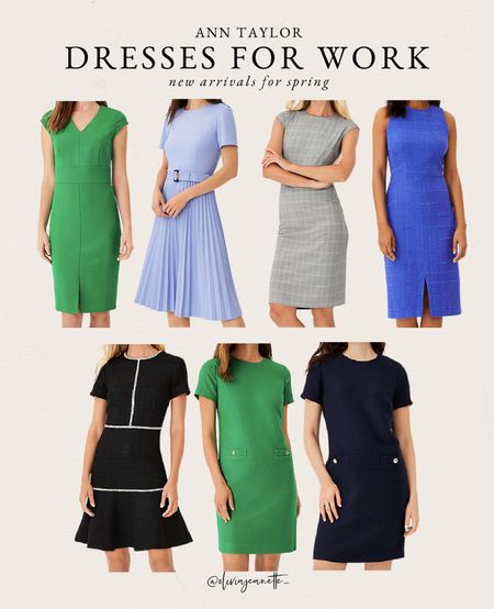 New arrival dresses for work for spring from Ann Taylor's newest collection💚

#LTKstyletip #LTKworkwear #LTKSeasonal