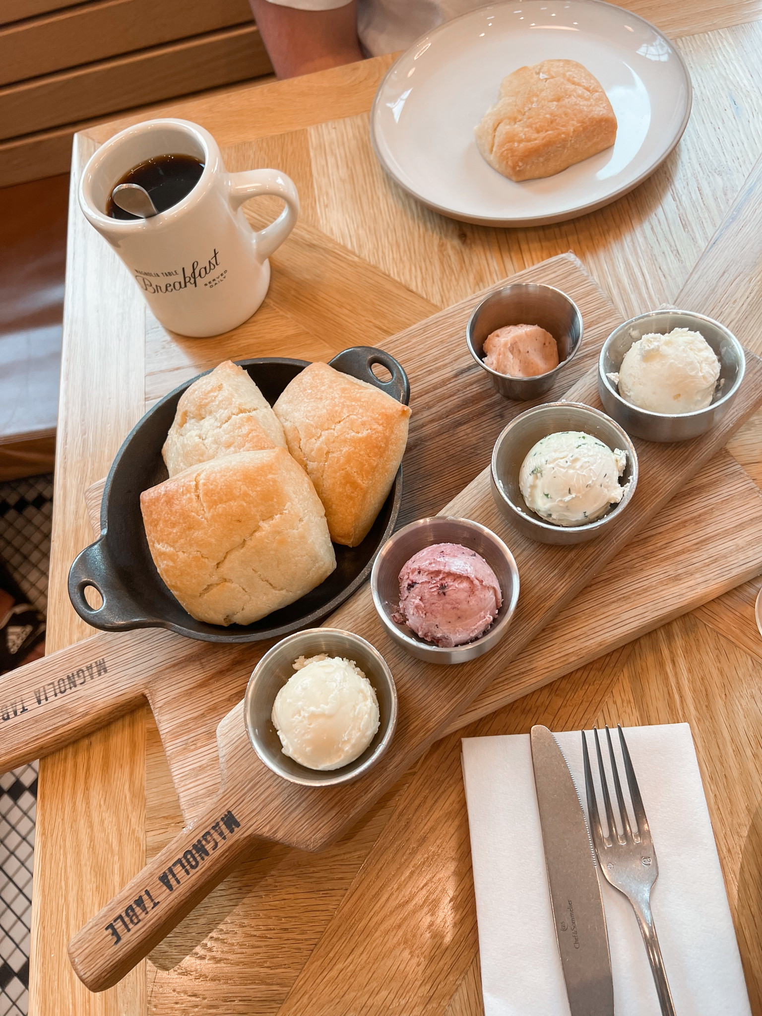 Magnolia table!! Homemade biscuits with a butter flight! 🧈

#LTKhome #LTKtravel #LTKfindsunder100