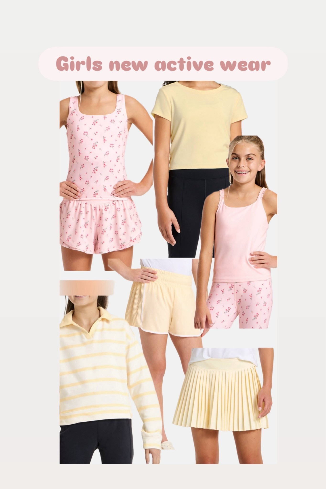 Everything is SO CUTE!!! 
Girls active wear
Target new spring finds


#LTKKids