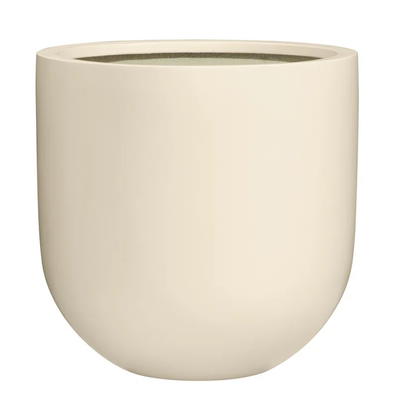 Orren Ellis Dorlis Fiberglass, Natural Stone Powder and Virgin Resin Pot Planter & Reviews | Wayf... | Wayfair North America