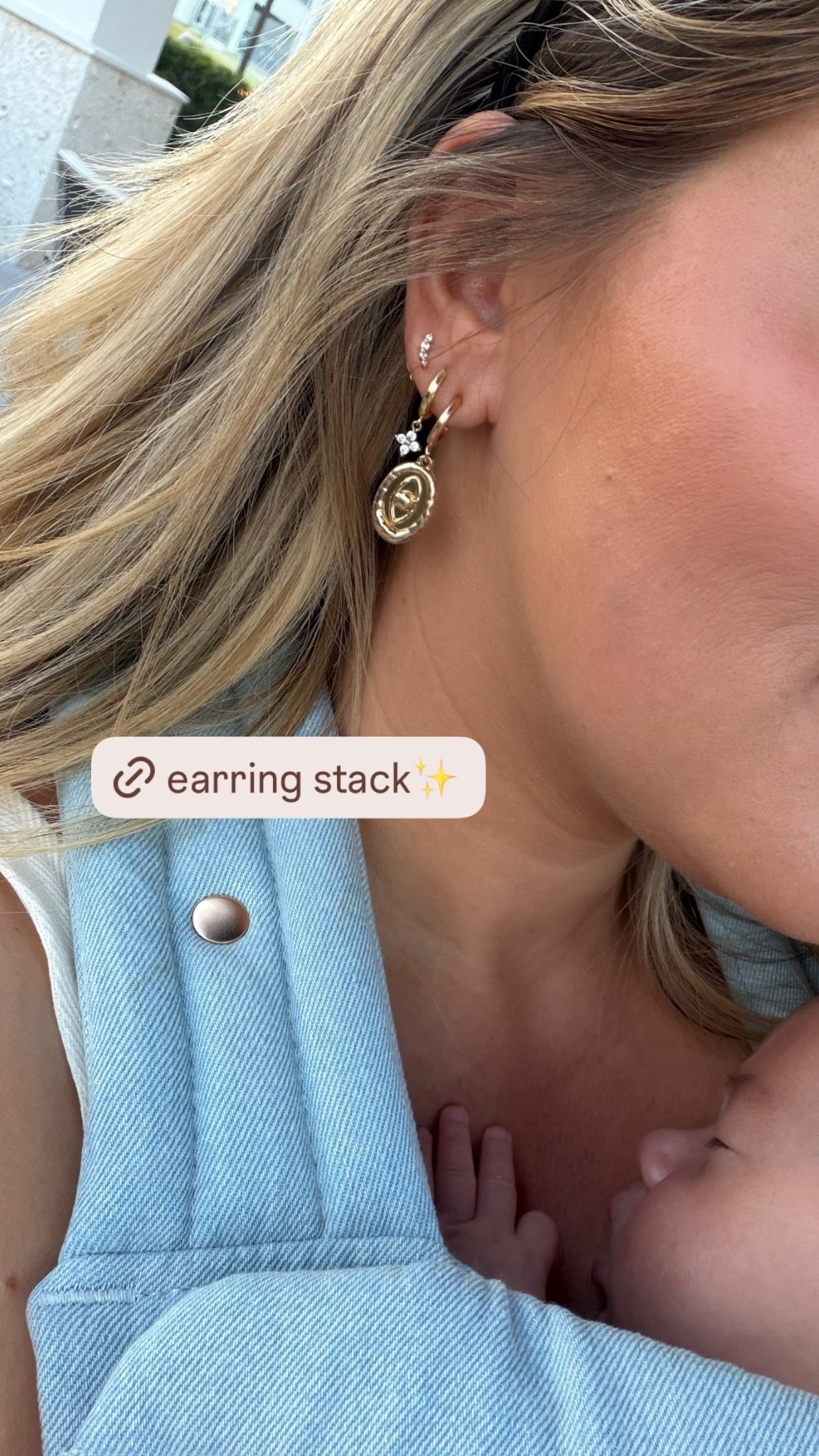 My earring stack✨