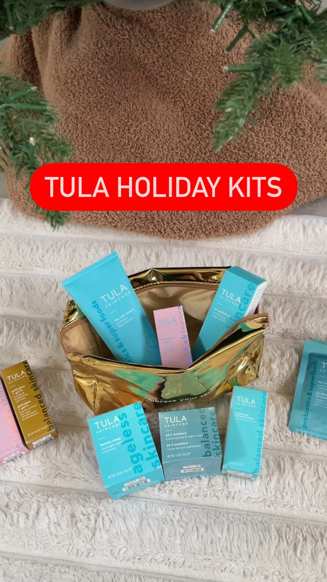 Tula skincare holiday kits!! - save additional 25% off with my code TATIDREA until 11/15


#LTKHoliday #LTKGiftGuide #LTKBeauty
