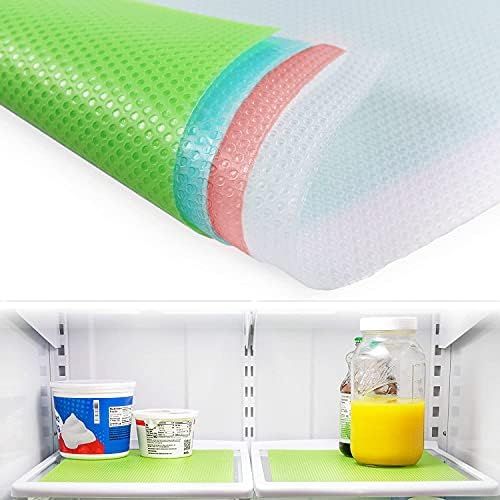 Refrigerator Liners for Shelves by Linda’s Essentials (8 Pack) - Refrigerator Shelf Liners for ... | Amazon (US)