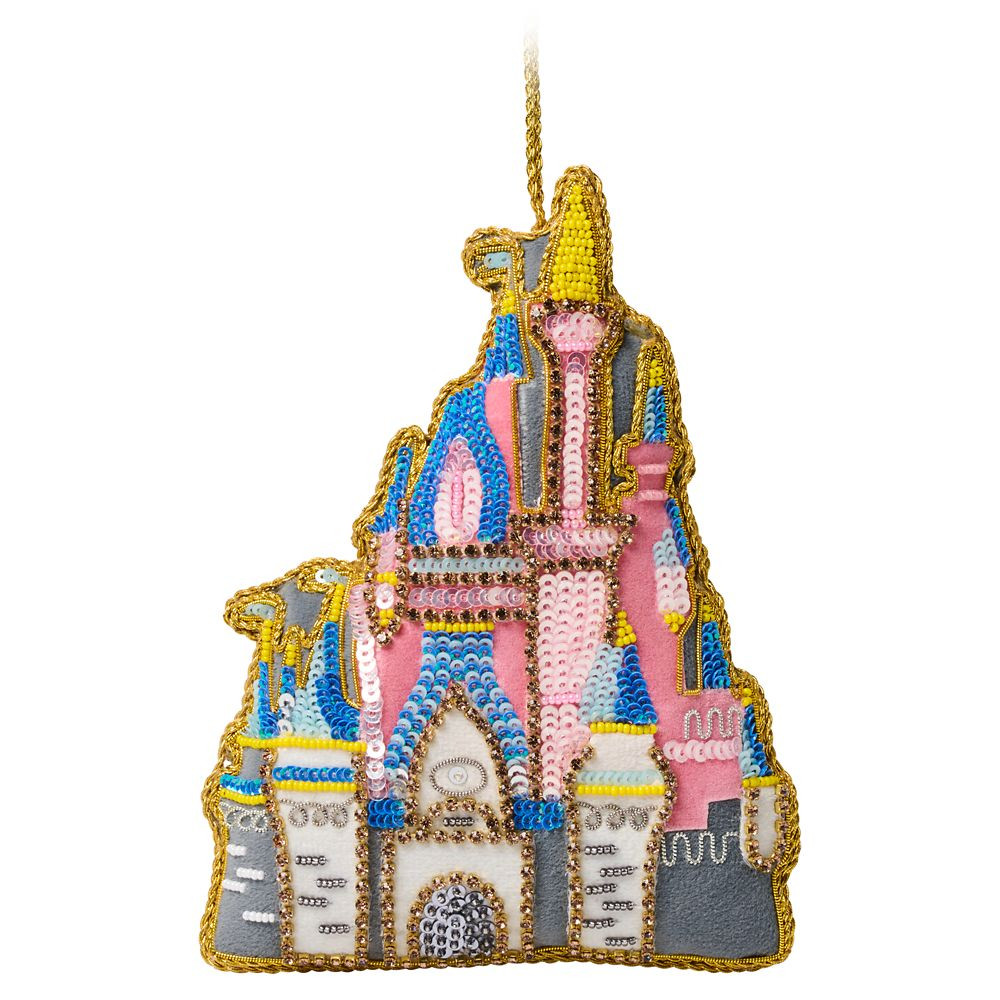 Cinderella Castle Beaded Ornament – Walt Disney World | Disney Store