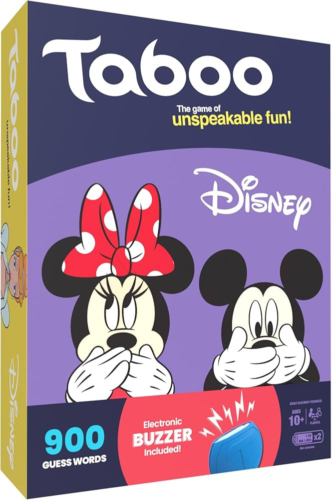 Taboo: Disney Edition Party Board Game | Disney Themed Family Guess Word Game | Officially Licens... | Amazon (US)