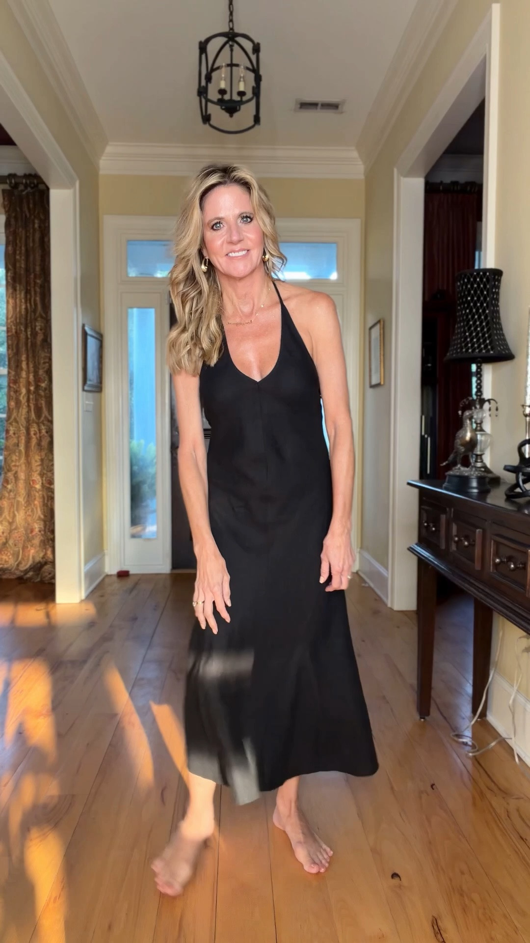 Such an easy linen dress for summer. Pair with heels for a night out, or flat sandals for a casual afternoon.

#LTKootd #LTKOver40 #LTKSaleAlert